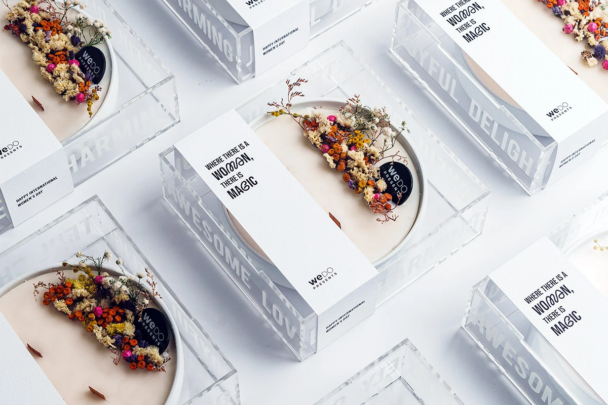 March 8 Present Set for Wedo Creative